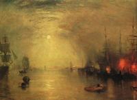 Turner, Joseph Mallord William - Keelman Heaving in Coals by Night